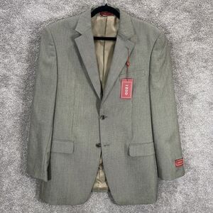 Izod Blazer Mens 38R Brown Suit Coat Sport Coat Dressy‎ Casual Office Career NWT